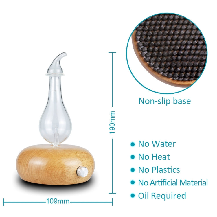 Wood Essential Oil Diffuser Aromatherapy Machine Automatic Alcohol Sprayer, Plug Specification:UK Plug(Light Brown) - free shipping - PMC TechLife - Order now!
