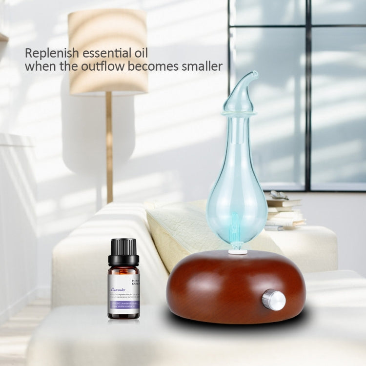Wood Essential Oil Diffuser Aromatherapy Machine Automatic Alcohol Sprayer, Plug Specification:US Plug(Dark Brown) - free shipping - PMC TechLife - Order now!
