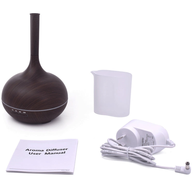 Creative Fragrance Machine Pointed Mouth Humidifier Automatic Alcohol Sprayer with Colorful LED Light, Plug Specification:EU Plug(Dark Brown) - free shipping - PMC TechLife - Order now!