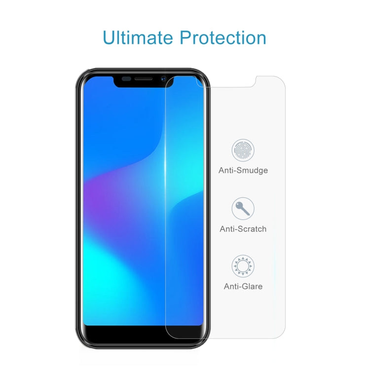 10 PCS 0.26mm 9H 2.5D Tempered Glass Film For Doogee X70 - free shipping - PMC TechLife - Order now!