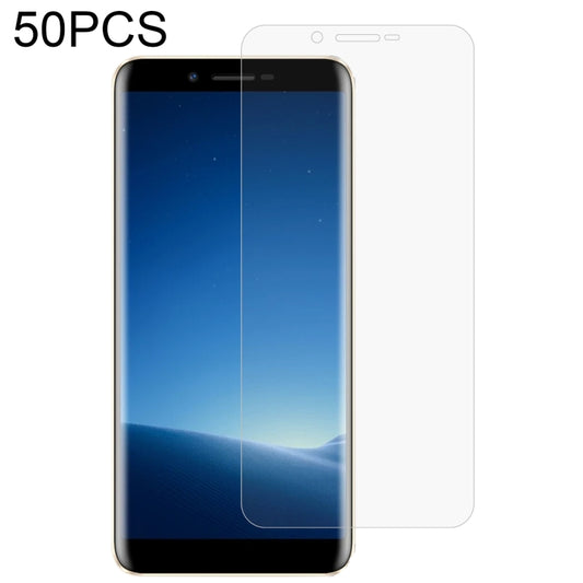 50 PCS 0.26mm 9H 2.5D Tempered Glass Film For Doogee X60L - For Doogee by PMC Jewellery | Online Shopping South Africa | PMC Jewellery | Buy Now Pay Later Mobicred