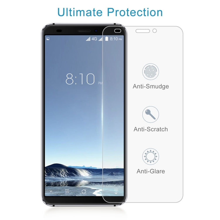 10 PCS 0.26mm 9H 2.5D Tempered Glass Film For Blackview S6 - For Blackview by PMC TechLife | Online Shopping South Africa | PMC TechLife
