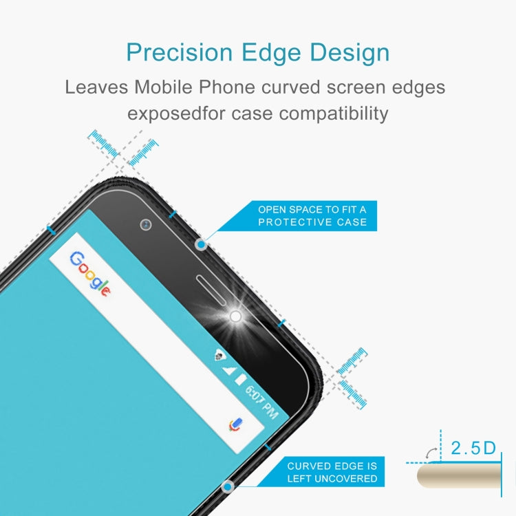 10 PCS 0.26mm 9H 2.5D Tempered Glass Film For Ulefone S7 - Ulefone Tempered Glass by PMC Jewellery | Online Shopping South Africa | PMC Jewellery | Buy Now Pay Later Mobicred