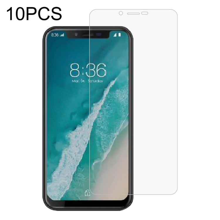 10 PCS 0.26mm 9H 2.5D Tempered Glass Film For Ulefone X - free shipping - PMC Jewellery - Order now!