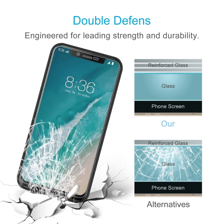 10 PCS 0.26mm 9H 2.5D Tempered Glass Film For Ulefone X - free shipping - PMC Jewellery - Order now!