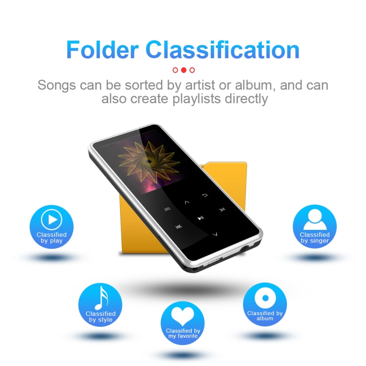 M12 Multifunctional Portable Bluetooth Player, Capacity:4GB(Silver) - free shipping - PMC TechLife - Order now!
