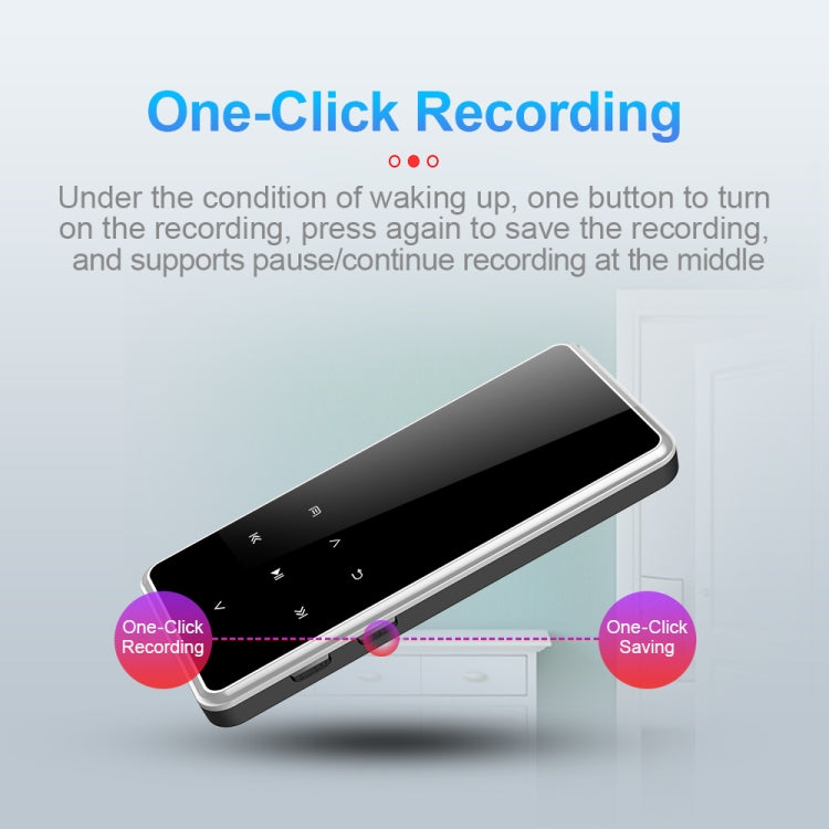 M12 Multifunctional Portable Bluetooth Player, Capacity:32GB(Silver) - MP4 Player by PMC TechLife | Online Shopping South Africa | PMC TechLife | Buy Now Pay Later Mobicred
