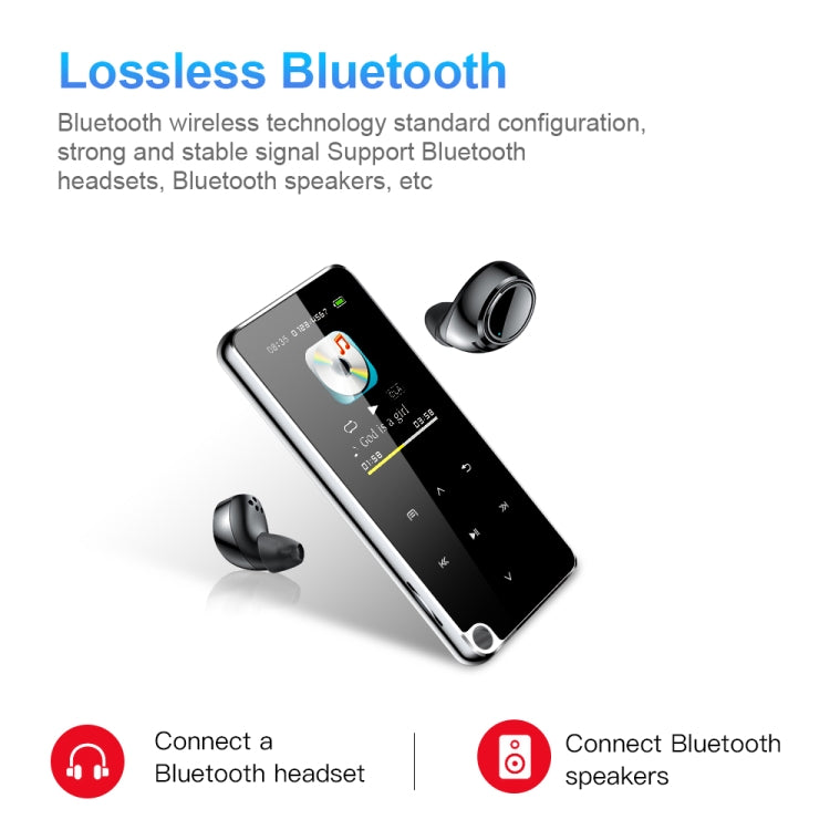M25 Multifunctional Portable Bluetooth MP3 Player, Capacity:64GB(Black) - MP3 Player by PMC TechLife | Online Shopping South Africa | PMC TechLife | Buy Now Pay Later Mobicred
