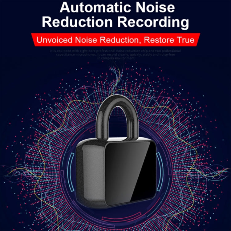 Q11 Intelligent HD Noise Reduction Lock Voice Recorder, Capacity:4GB(Black) - Recording Pen by PMC TechLife | Online Shopping South Africa | PMC TechLife | Buy Now Pay Later Mobicred