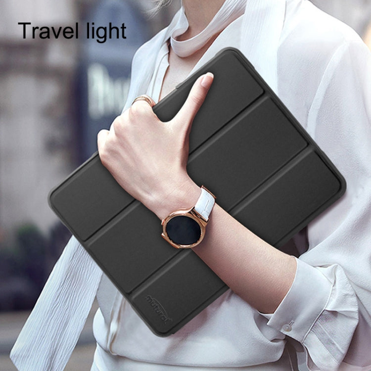 For iPad Pro 10.5 Mutural Horizontal Flip PC + TPU + PU Leather Case with Holder & Pen Slot(Black) - free shipping - PMC TechLife - Order now!