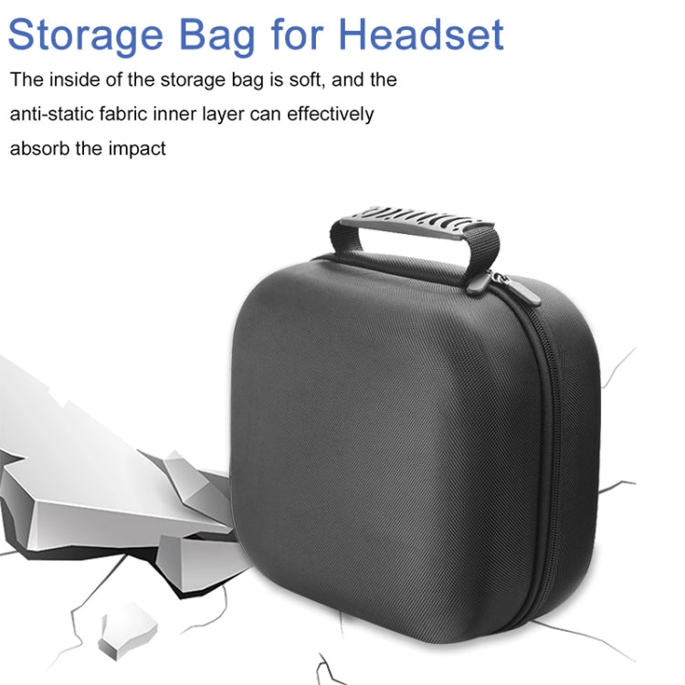 For Dapeng DPVR E3 E3CE3BP1 PROVR VR Glasses Protective Storage Bag(Black) - VR Accessories by PMC TechLife | Online Shopping South Africa | PMC TechLife | Buy Now Pay Later Mobicred