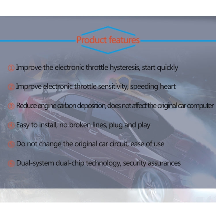For Mitsubishi Challenger 2008-2015 TROS TS-6Drive Potent Booster Electronic Throttle Controller - Car Modification by TROS | Online Shopping South Africa | PMC TechLife | Buy Now Pay Later Mobicred