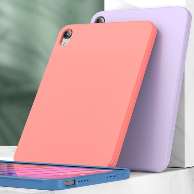 For iPad mini 2024 / mini 6 Mutural Silicone Microfiber Tablet Case(Sky Blue) - free shipping - PMC TechLife - Order now!