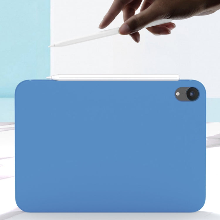 For iPad mini 2024 / mini 6 Mutural Silicone Microfiber Tablet Case(Sky Blue) - free shipping - PMC TechLife - Order now!