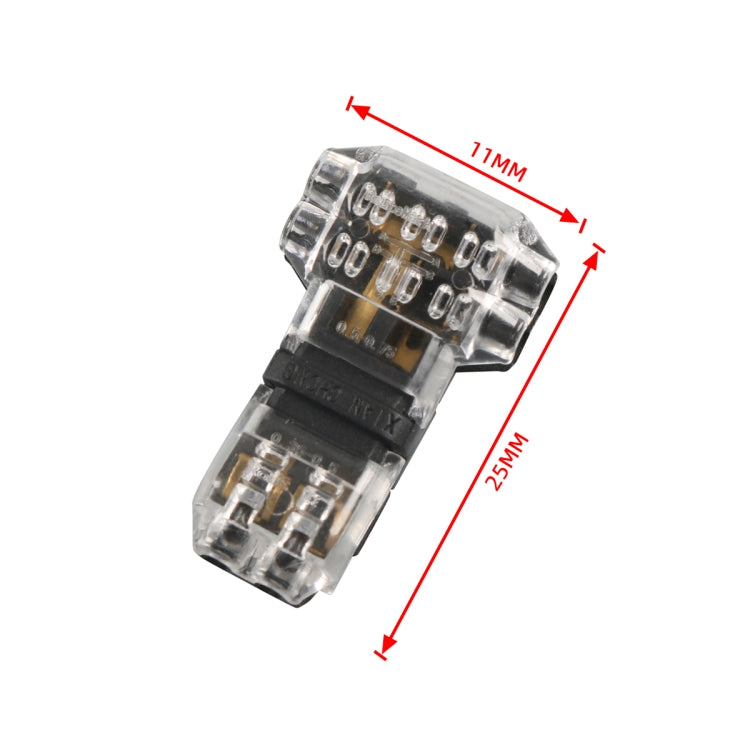 A6537 30 in 1 Car T-type + H-typeTransparent Stripping-free Terminal Block - Booster Cable & Clip by PMC TechLife | Online Shopping South Africa | PMC TechLife | Buy Now Pay Later Mobicred