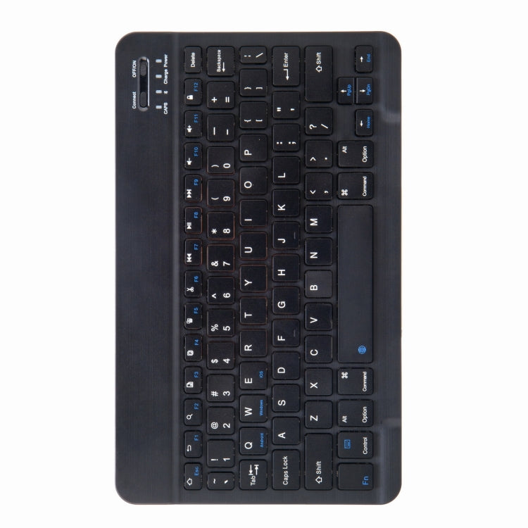 H-097 Bluetooth Keyboard Leather Case with Rear Three-fold Holder For iPad 9.7 2018 & 2017(Dark Night Green) - free shipping - PMC TechLife - Order now!