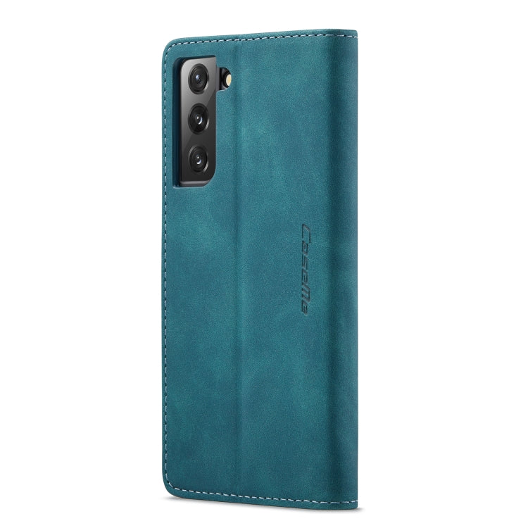 For Samsung Galaxy S22 CaseMe 013 Multifunctional Horizontal Flip Leather Phone Case(Blue) - free shipping - PMC Jewellery - Order now!