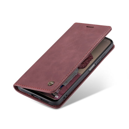 For Xiaomi Redmi Note 11 Pro Global/Redmi Note 11 Pro 5G Global CaseMe 013 Multifunctional Horizontal Flip Leather Phone Case(Wine Red) - Xiaomi Cases by CaseMe | Online Shopping South Africa | PMC Jewellery | Buy Now Pay Later Mobicred