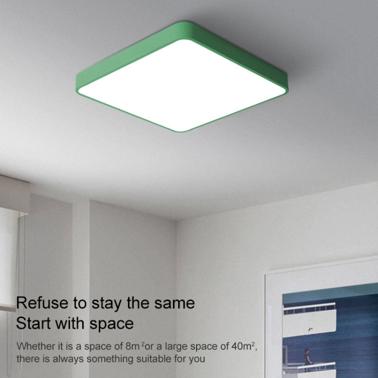 Macaron LED Square Ceiling Lamp, White Light, Size:50cm(White) - Celling Lights & Chandeliers by PMc TechLife | Online Shopping South Africa | PMc TechLife | Buy Now Pay Later Mobicred