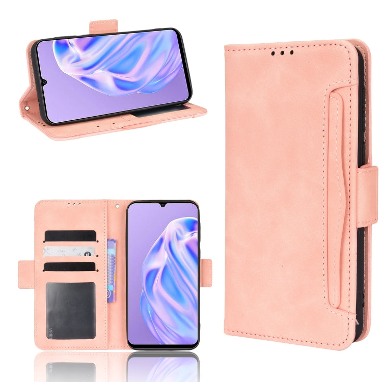For Ulefone Note 6 / Note 6P Skin Feel Calf Pattern Leather Phone Case(Pink) - Ulefone Cases by PMC Jewellery | Online Shopping South Africa | PMC Jewellery | Buy Now Pay Later Mobicred