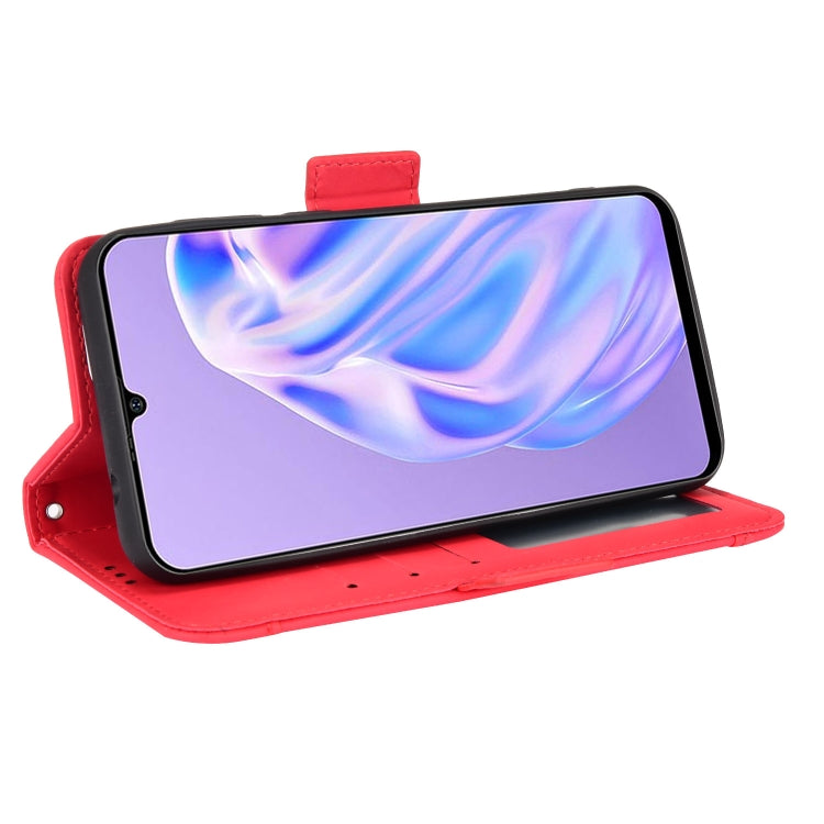 For Ulefone Note 6 / Note 6P Skin Feel Calf Pattern Leather Phone Case(Red) - Ulefone Cases by PMC Jewellery | Online Shopping South Africa | PMC Jewellery | Buy Now Pay Later Mobicred