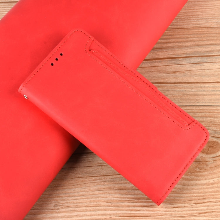 For Ulefone Note 6 / Note 6P Skin Feel Calf Pattern Leather Phone Case(Red) - Ulefone Cases by PMC Jewellery | Online Shopping South Africa | PMC Jewellery | Buy Now Pay Later Mobicred