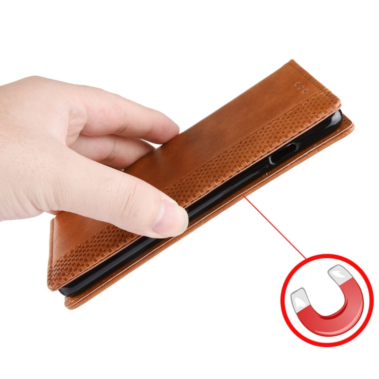 For Ulefone Armor X9 Magnetic Buckle Retro Texture Leather Case(Brown) - Ulefone Cases by PMC Jewellery | Online Shopping South Africa | PMC Jewellery | Buy Now Pay Later Mobicred