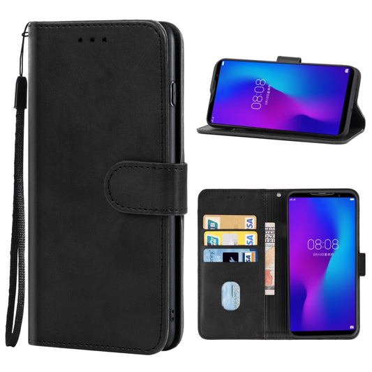 Leather Phone Case For DOOGEE N100(Black) - Doogee Cases by PMC Jewellery | Online Shopping South Africa | PMC Jewellery | Buy Now Pay Later Mobicred