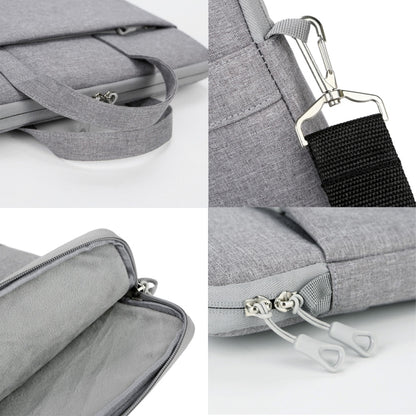 P310 Waterproof Oxford Cloth Laptop Handbag For 14 inch(Grey) - 14.1 inch by PMC Jewellery | Online Shopping South Africa | PMC Jewellery | Buy Now Pay Later Mobicred