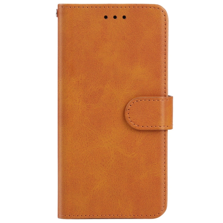 Leather Phone Case For DOOGEE X60L(Brown) - Doogee Cases by PMC Jewellery | Online Shopping South Africa | PMC Jewellery | Buy Now Pay Later Mobicred