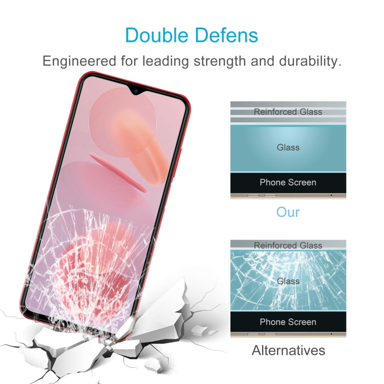 50 PCS 0.26mm 9H 2.5D Tempered Glass Film For Ulefone Note 12P - Ulefone Tempered Glass by PMC Jewellery | Online Shopping South Africa | PMC Jewellery | Buy Now Pay Later Mobicred