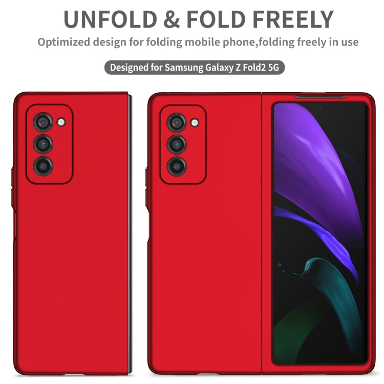 For Samsung Galaxy Z Fold2 5G Armor Foldable Phone Case(Red) - free shipping - PMC TechLife - Order now!