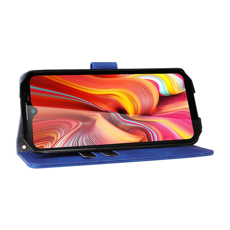 For DOOGEE S96 Pro Skin Feel Magnetic Buckle Calf Texture PU Phone Case(Blue) - Doogee Cases by PMC TechLife | Online Shopping South Africa | PMC TechLife | Buy Now Pay Later Mobicred