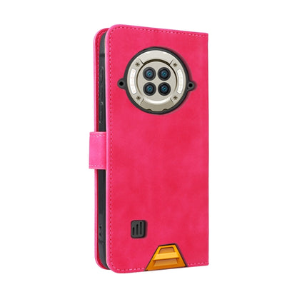 For DOOGEE S96 Pro Skin Feel Magnetic Buckle Calf Texture PU Phone Case(Rose Red) - Doogee Cases by PMC Jewellery | Online Shopping South Africa | PMC Jewellery | Buy Now Pay Later Mobicred