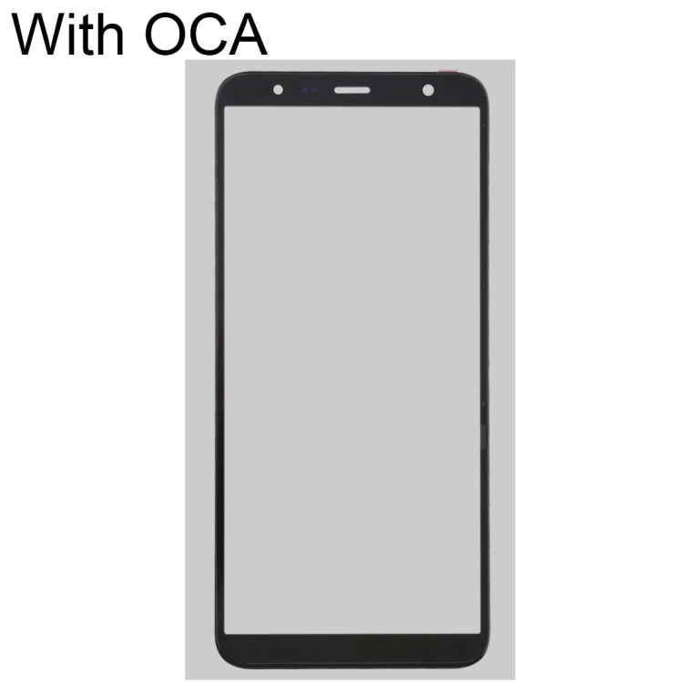 For Samsung Galaxy J4+ / J6+ Front Screen Outer Glass Lens with OCA Optically Clear Adhesive - free shipping - PMc TechLife - Order now!