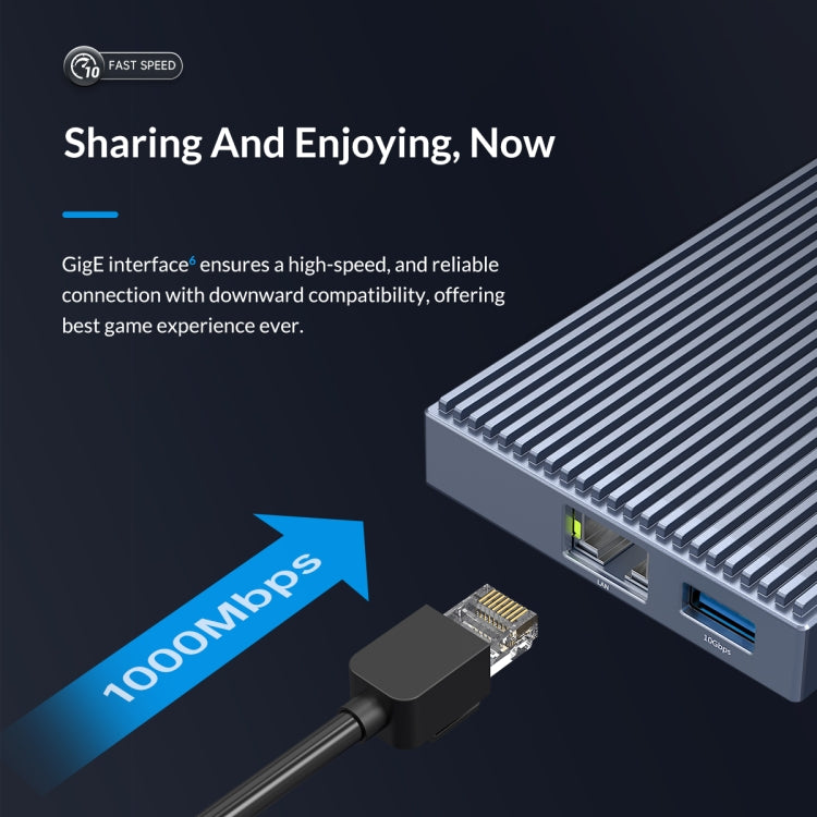 ORICO CDH-9N Type-C / USB-C Multifunctional Docking Station(Grey) - free shipping - PMC TechLife - Order now!