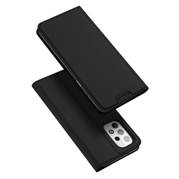 For Samsung Galaxy A23 5G DUX DUCIS Skin Pro Series PU + TPU Leather Phone Case(Black) - Galaxy Phone Cases by DUX DUCIS | Online Shopping South Africa | PMC Jewellery | Buy Now Pay Later Mobicred