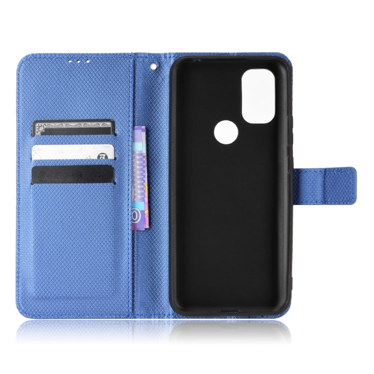 For Blackview A70 2021 Diamond Texture Leather Phone Case(Blue) - More Brand by PMC Jewellery | Online Shopping South Africa | PMC Jewellery | Buy Now Pay Later Mobicred