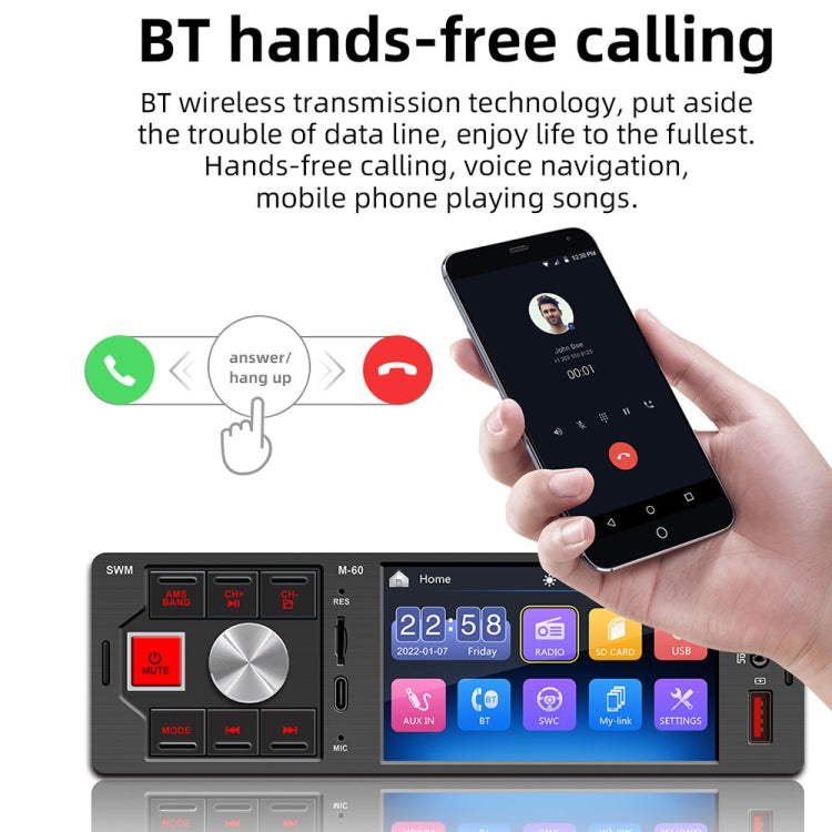 4.0 inch Touch Screen Car Radio Receiver Bluetooth MP5 Player with Remote Control - Car MP3 & MP4 & MP5 by PMC TechLife | Online Shopping South Africa | PMC TechLife | Buy Now Pay Later Mobicred