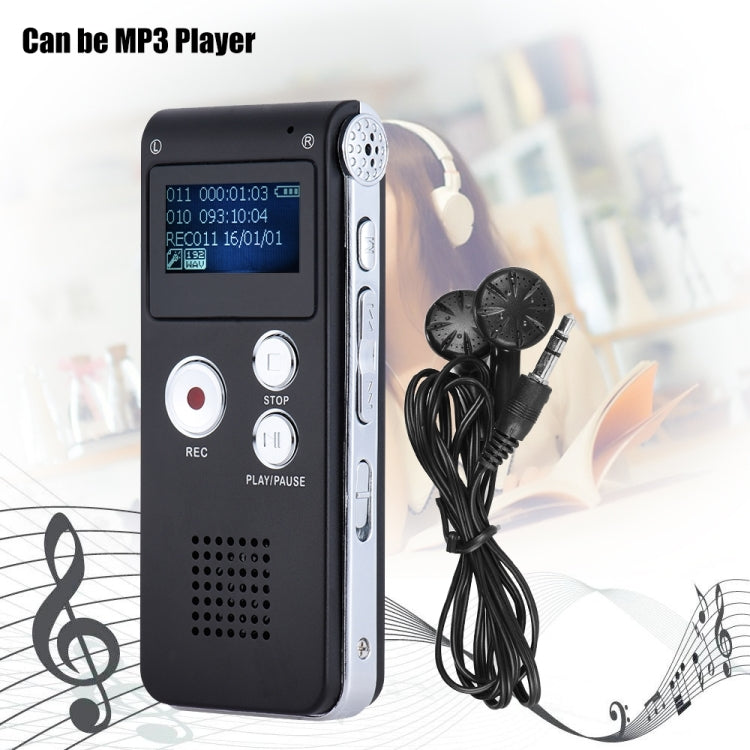 SK-012 4GB USB Dictaphone Digital Audio Voice Recorder with WAV MP3 Player VAR Function(Purple) - Other Style by PMC TechLife | Online Shopping South Africa | PMC TechLife | Buy Now Pay Later Mobicred