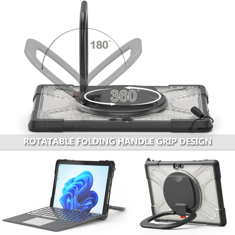 For MicroSoft Surface Go 1 / 2 / 3 TPU + PC Tablet Case(Transparent) - Others by PMC TechLife | Online Shopping South Africa | PMC TechLife | Buy Now Pay Later Mobicred