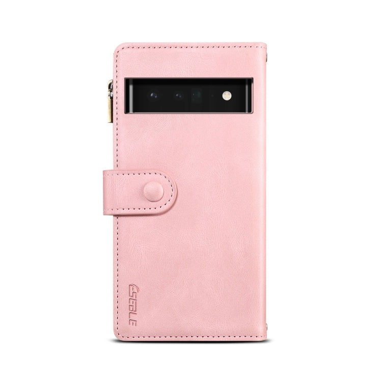 For Google Pixel 7 Pro 5G Retro Frosted Horizontal Flip Leather Phone Case(Rose Gold) - Google Cases by PMC TechLife | Online Shopping South Africa | PMC TechLife | Buy Now Pay Later Mobicred