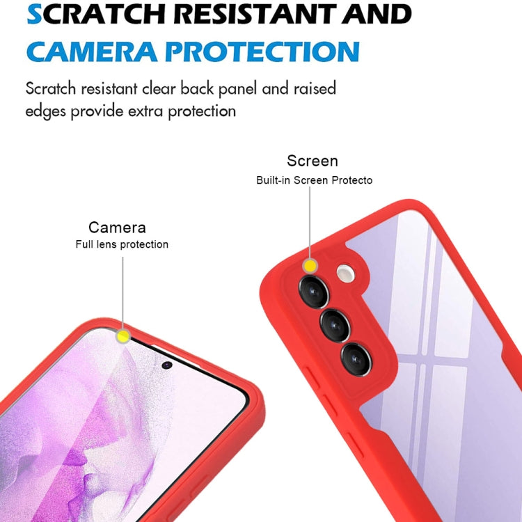 For Samsung Galaxy S22 5G Acrylic + TPU 360 Degrees Full Coverage Shockproof Phone Case(Purple) - Galaxy S22 5G Cases by PMC TechLife | Online Shopping South Africa | PMC TechLife