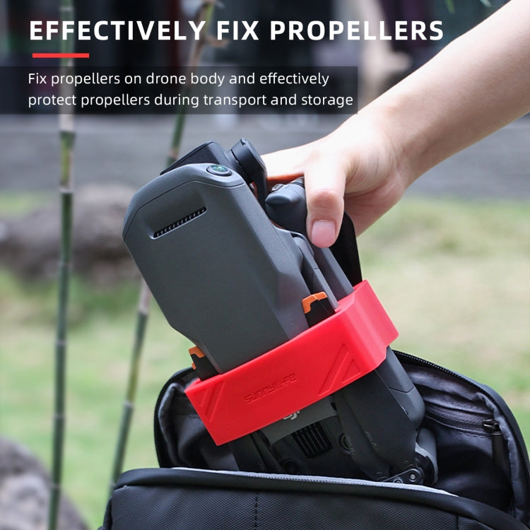 Sunnylife M3-SJ359 Silicone Paddle Storage Holder Beam Propeller for DJI Mavic 3(Red) - Others by Sunnylife | Online Shopping South Africa | PMC TechLife | Buy Now Pay Later Mobicred