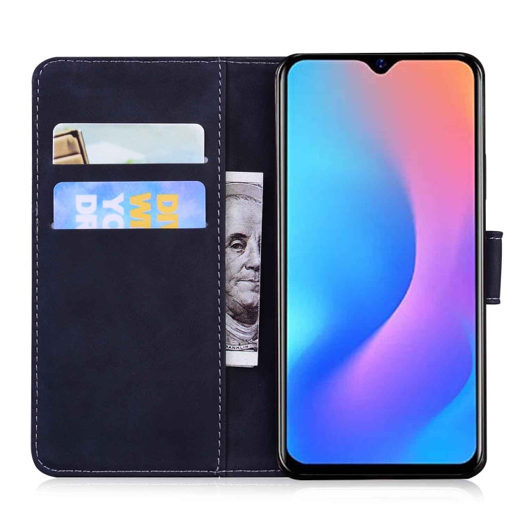 For Blackview A60 Pro Skin Feel Pure Color Flip Leather Phone Case(Black) - More Brand by PMC TechLife | Online Shopping South Africa | PMC TechLife