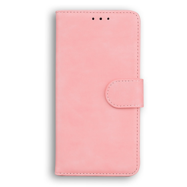 For Blackview A80 Pro Skin Feel Pure Color Flip Leather Phone Case(Pink) - More Brand by PMC Jewellery | Online Shopping South Africa | PMC Jewellery | Buy Now Pay Later Mobicred