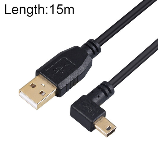 15m Elbow Mini 5 Pin to USB 2.0 Camera Extension Data Cable -  by PMC Jewellery | Online Shopping South Africa | PMC Jewellery | Buy Now Pay Later Mobicred