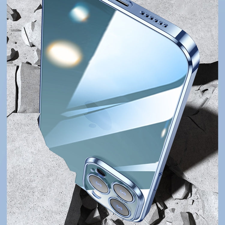 For iPhone 11 SULADA Lens Protector Plated Clear Case (Black) - iPhone 11 Cases by SULADA | Online Shopping South Africa | PMC TechLife