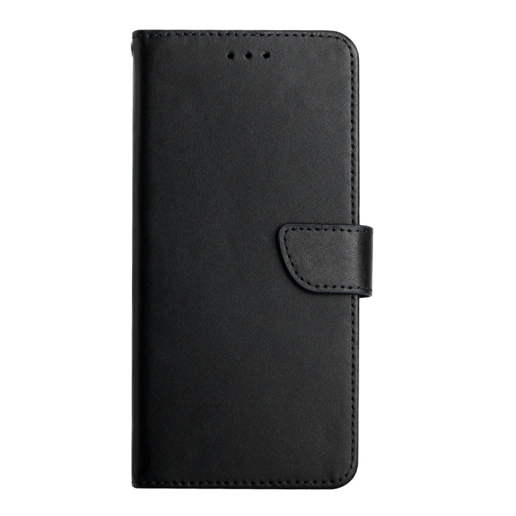 For Wiko T3 Genuine Leather Fingerprint-proof Flip Phone Case(Black) - More Brand by PMC TechLife | Online Shopping South Africa | PMC TechLife | Buy Now Pay Later Mobicred