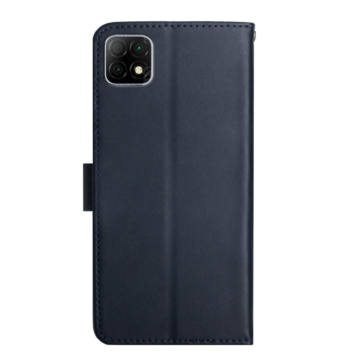 For Wiko T3 Genuine Leather Fingerprint-proof Flip Phone Case(Blue) - More Brand by PMC TechLife | Online Shopping South Africa | PMC TechLife | Buy Now Pay Later Mobicred